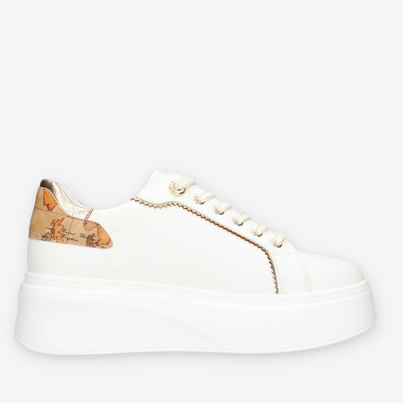 Alviero Martini Prima Classe Z1304-300E-0900 Sneakers bianche e Geo Classic da donna