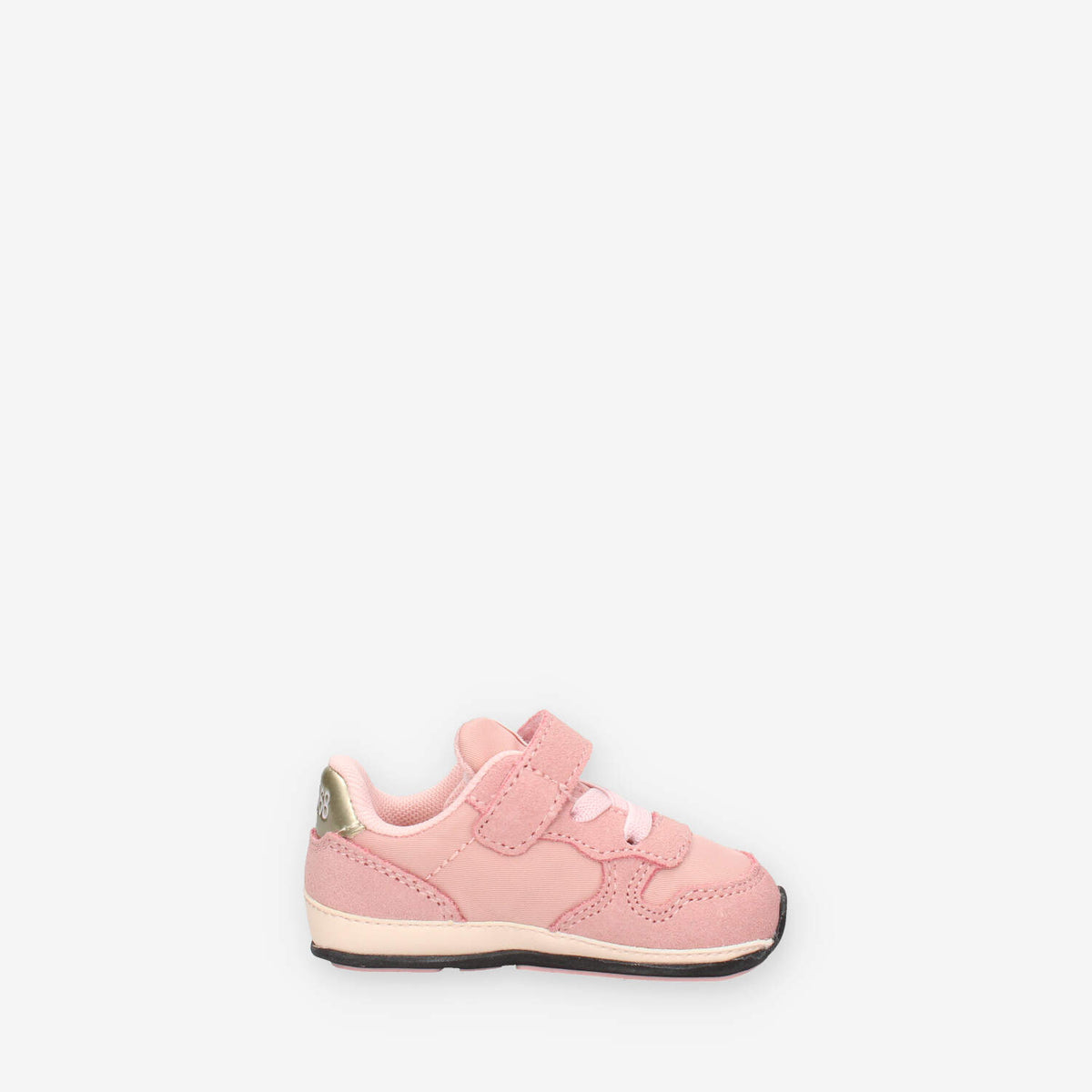 Z44402N-04ROSA Sun 68 Sun 68 Girl's Ally Gold Silver (new born) Sneakers rosa da neonata