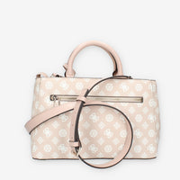 Guess HWPG95-21060-SDL Dorys Borsa a mano beige e rosa logata da donna