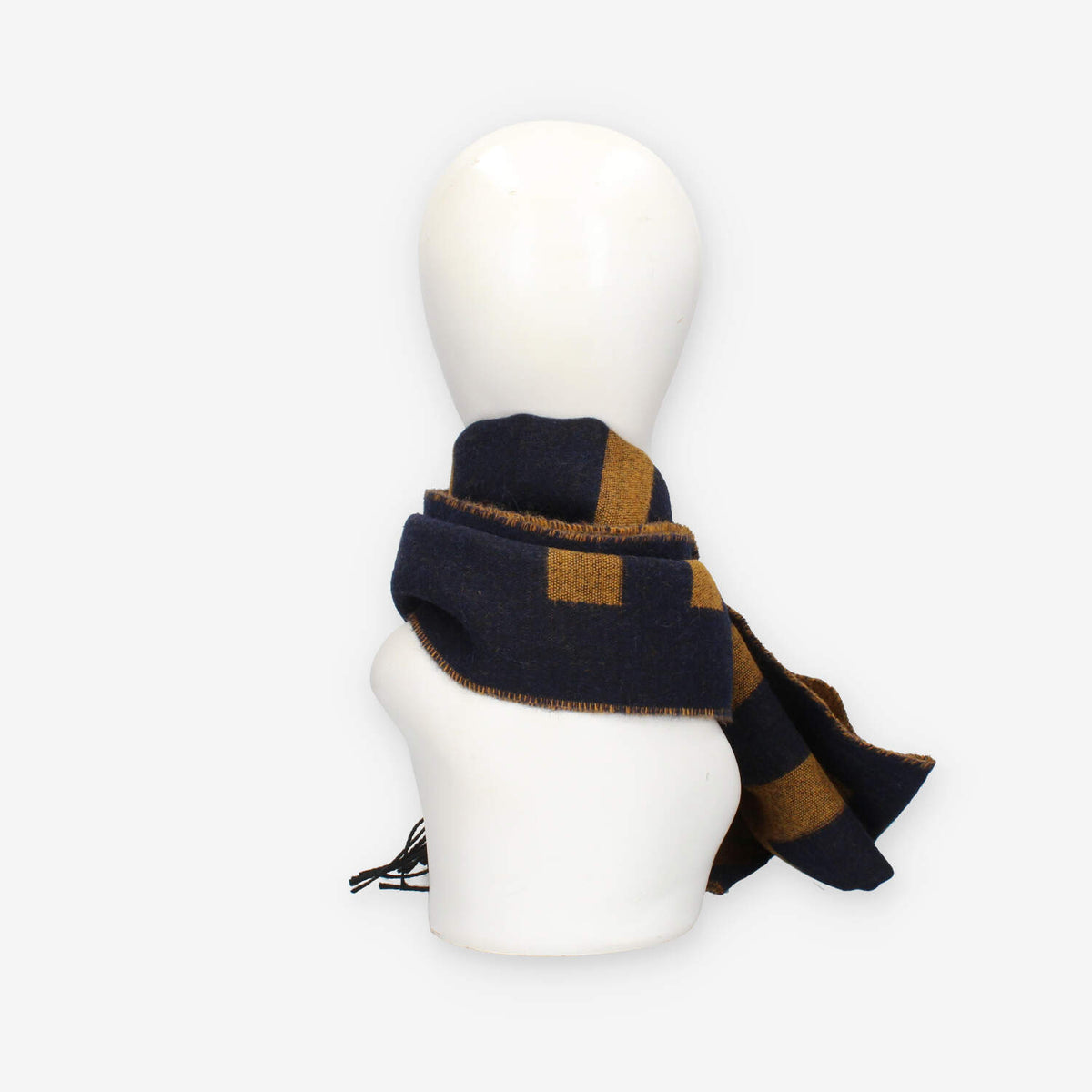 Alviero Martini Prima Classe KS608-1803-0167 Sciarpa rettangolare blu cobalto