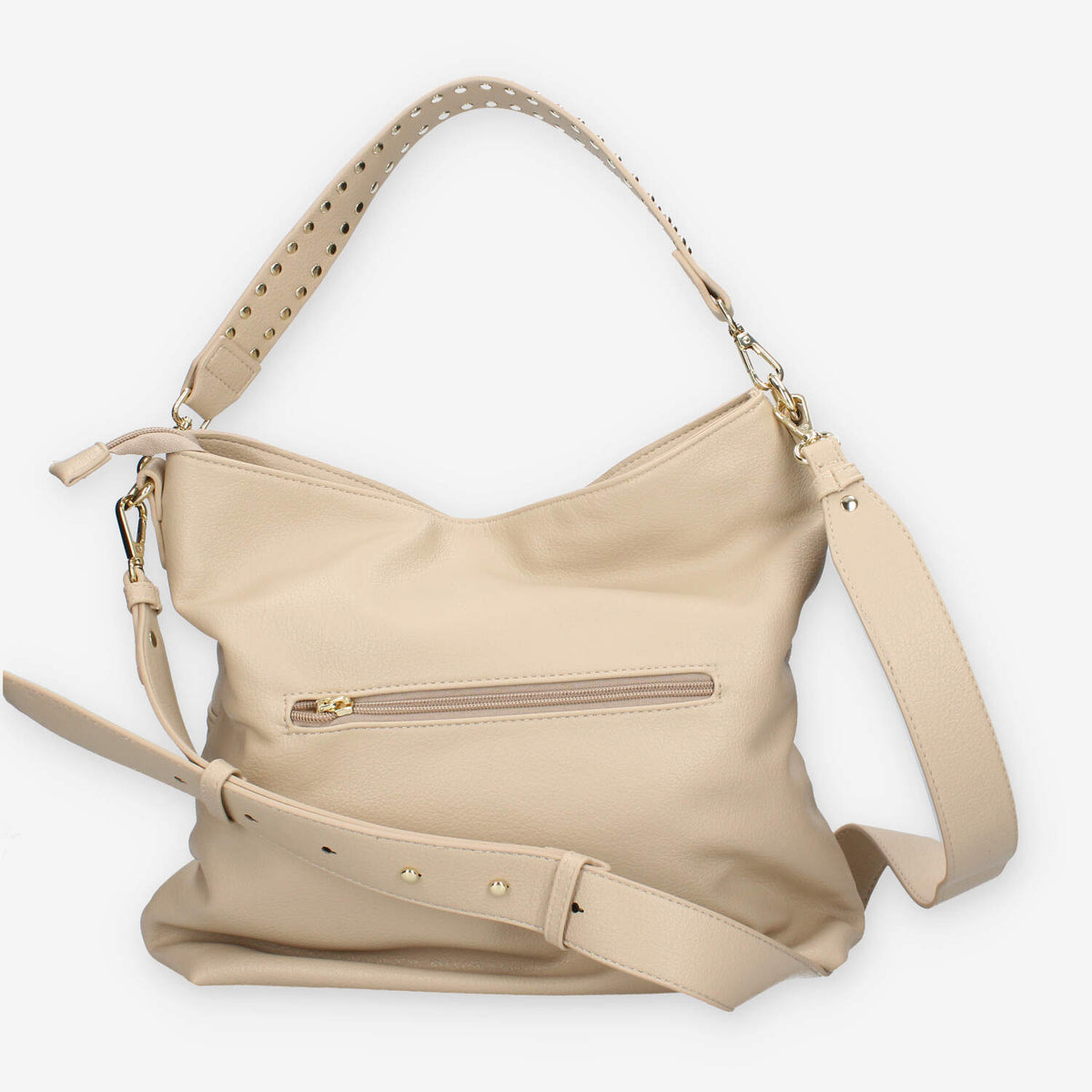Carmela 186203-BEIGE Borsa a spalla beige