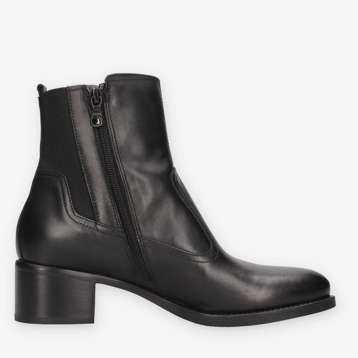 Nero Giardini I513840D-100 Stivaletti neri con tacco