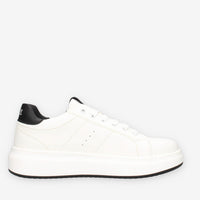 Ferre FU-190-WHITE-BLACK Sneakers bianche e nere da uomo
