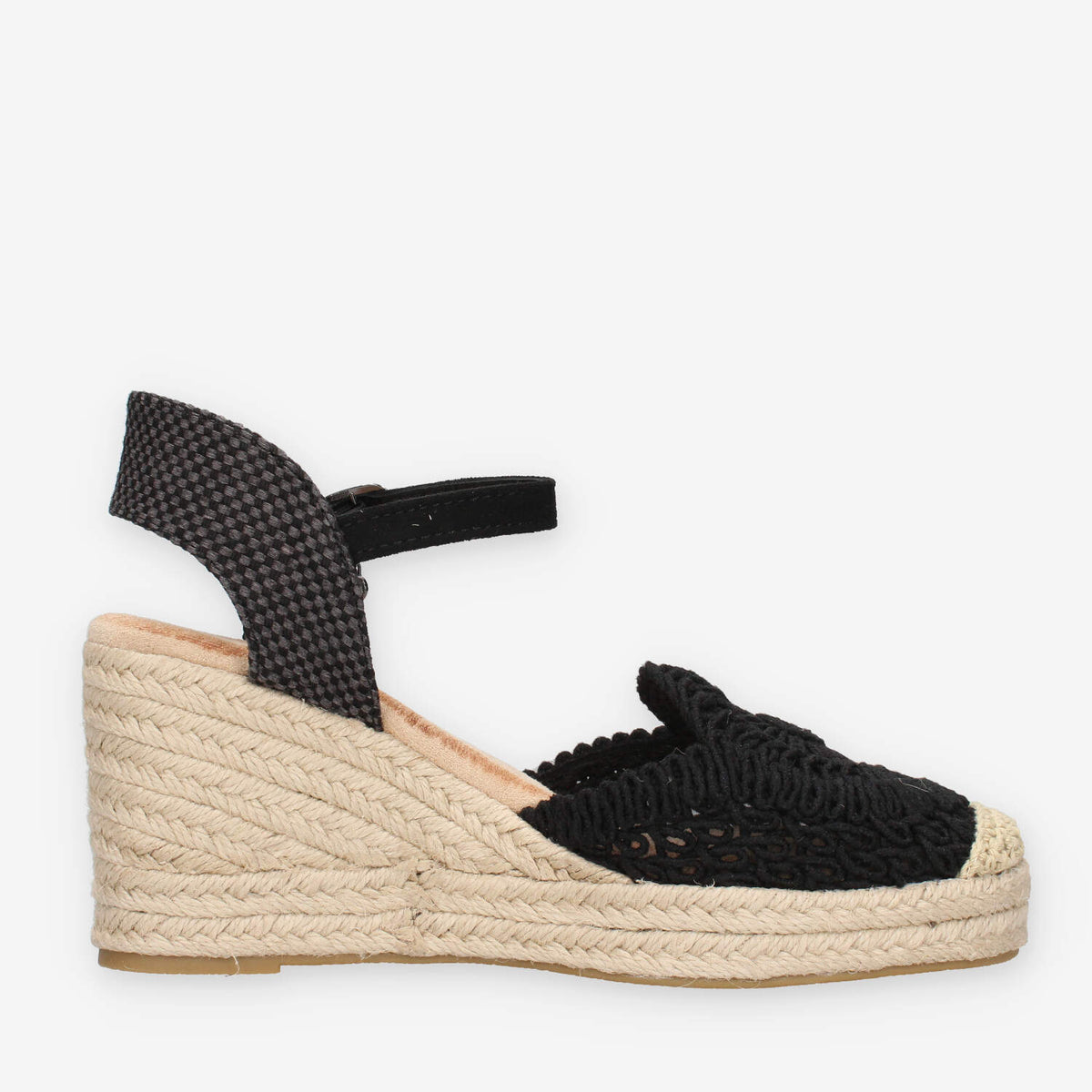 Xti Tentations 145417-NEGRO Espadrillas nere da donna