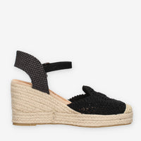 Xti Tentations 145417-NEGRO Espadrillas nere da donna