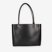 HWEVG9-51325-BLA Guess Eco Mietta Borsa a spalla nera a 3 scomparti