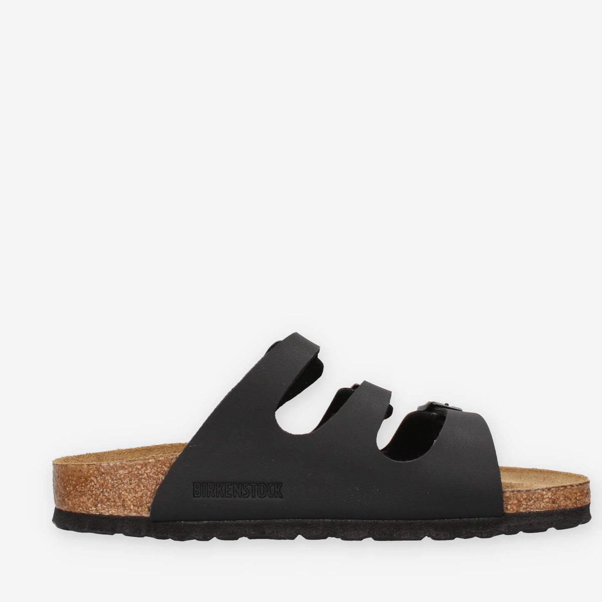 Birkenstock 0053013-BLACK Florida SFB Sandali scalzati neri (calzata stretta)