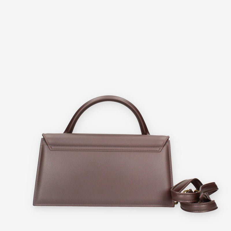 Marc Ellis FLAT ARROW_24-CHOCOLATE / LIGHT OTTONE Borsa a tracolla cioccolata e ottone