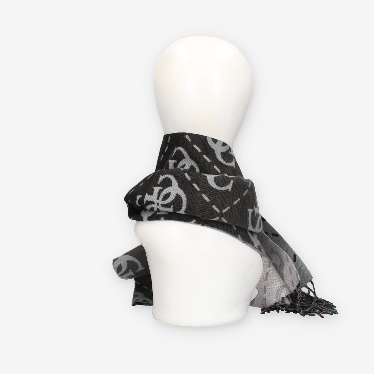 Guess AM9561-POL03-GRY SCARF JACQUARD 40X180