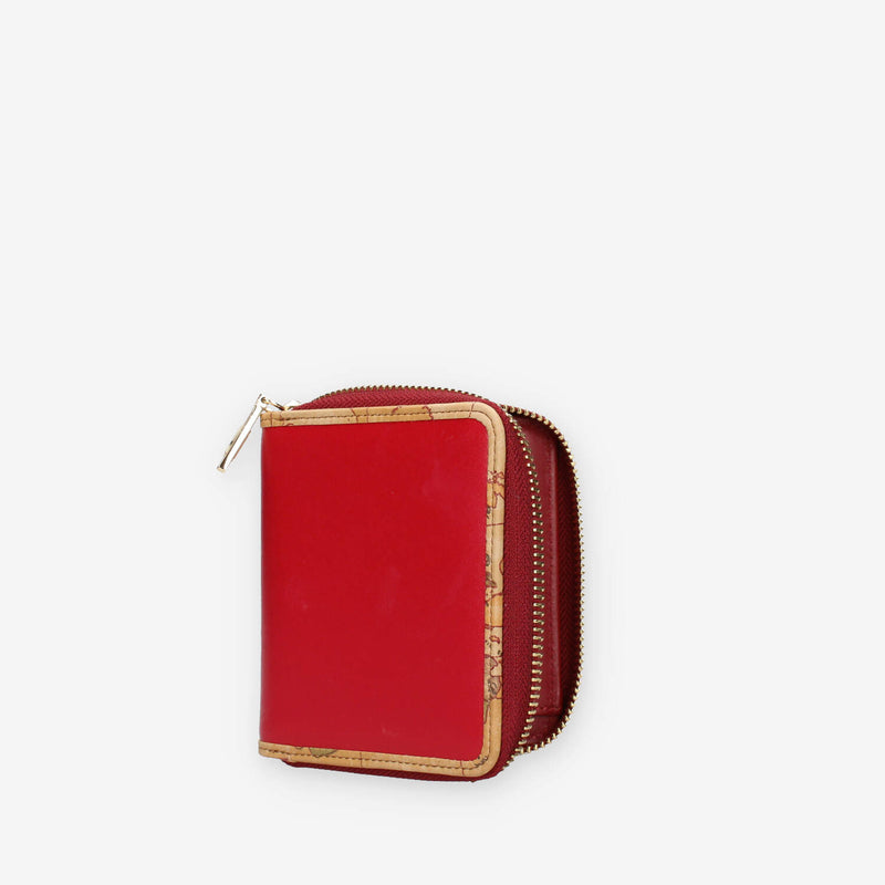 Alviero Martini Prima Classe LMPP49-8620-0289 Portafogli medio lampone e Geo Classic