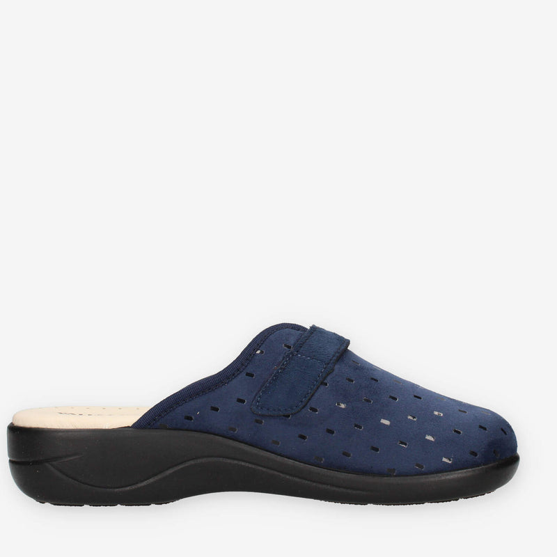 Valleverde 37304-BLU Pantofole blu da donna