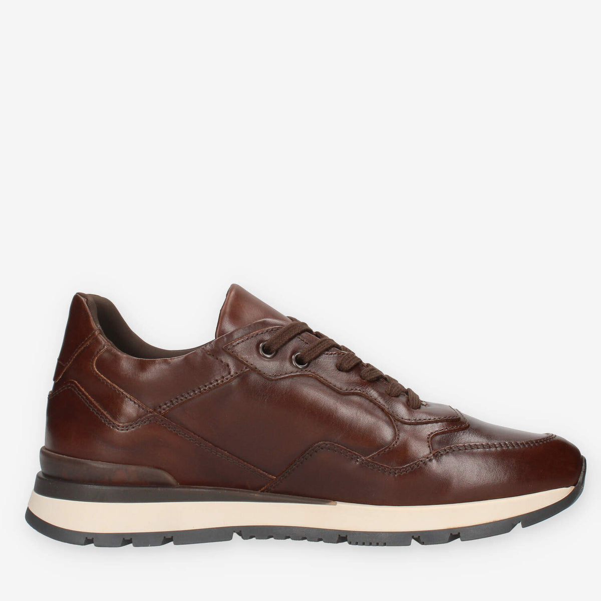 I400413U-412 Nero Giardini Sneakers marroni da uomo