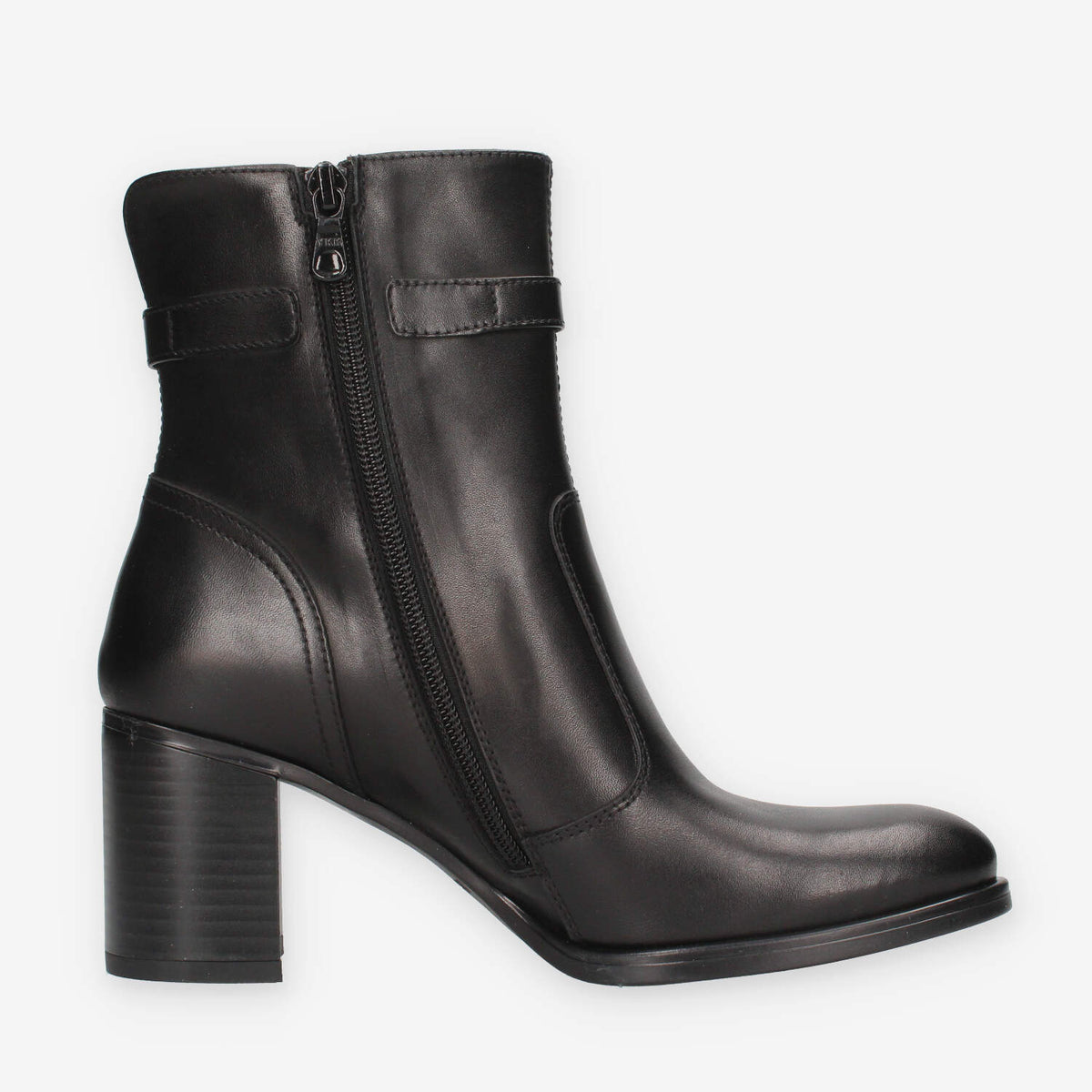 Nero Giardini I513850D-100 Stivaletti neri con tacco