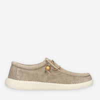 Walk in Pitas WP150-WALLABI-WASHED-57BEI Slip on beige da uomo