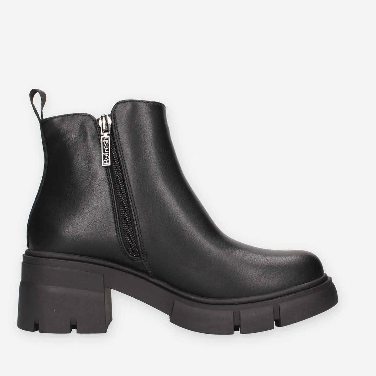 Refresh 171054-NEGRO BOTIN Stivaletti neri da donna