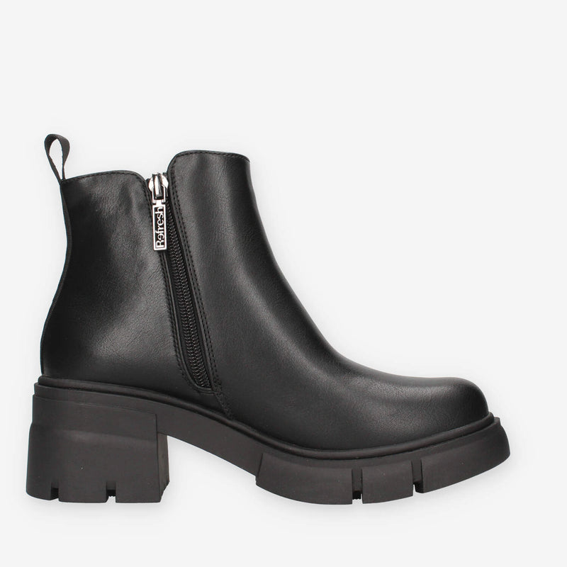 Refresh 171054-NEGRO BOTIN Stivaletti neri da donna