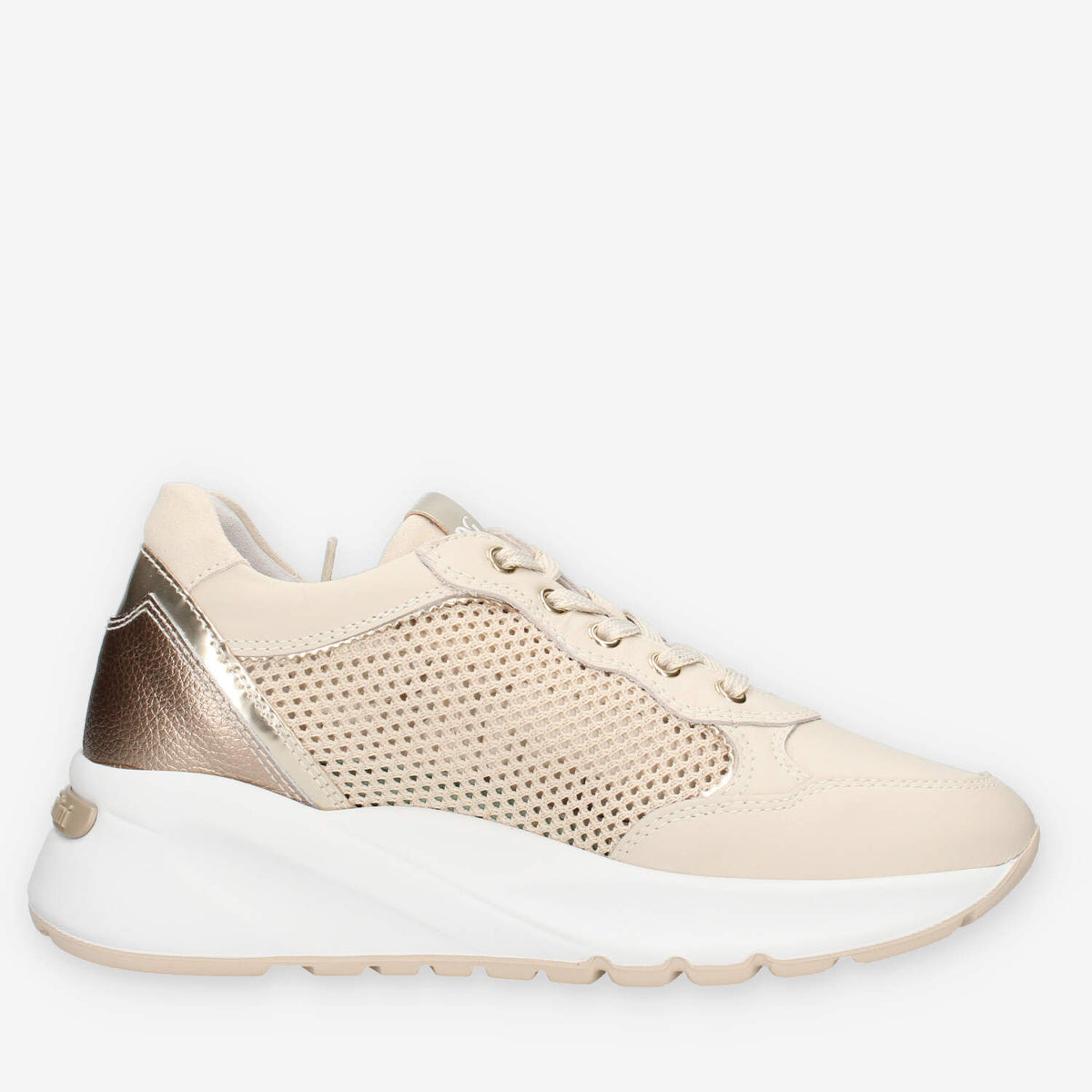 Nero Giardini E615180D-710 Sneakers beige da donna
