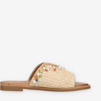 O-Joo OL61511A-026 MILEY CARRIBEAN Sandali scalzati beige da donna