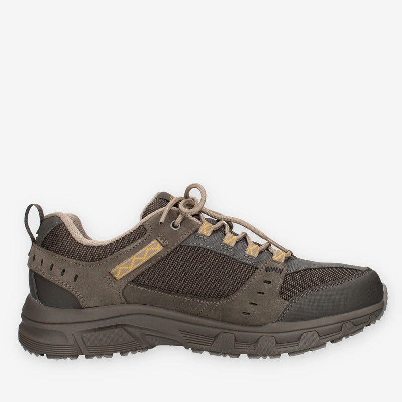 Skechers 237386-STBR Relaxed Fit: Oak Canyon - Rydell Sneakers grigie e marroni da uomo