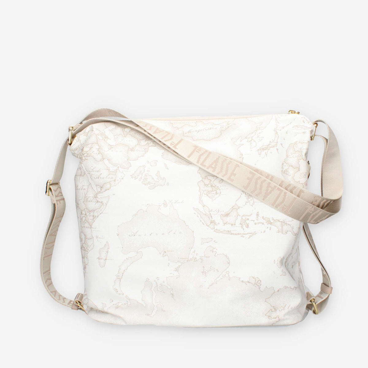 Alviero Martini Prima Classe CS015-6380-0900 Borsa a spalla bianca Geo Soft