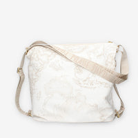 Alviero Martini Prima Classe CS015-6380-0900 Borsa a spalla bianca Geo Soft