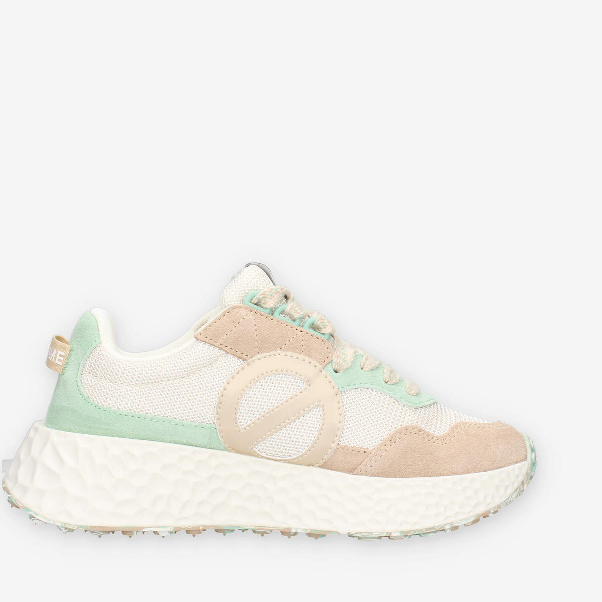 No Name NNVE-KSDS-A4 CARTER JOGGER W Sneakers beige e verdi da donna