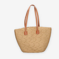 Vivienne D VBB287.BEIGE Borsa a spalla in paglia beige