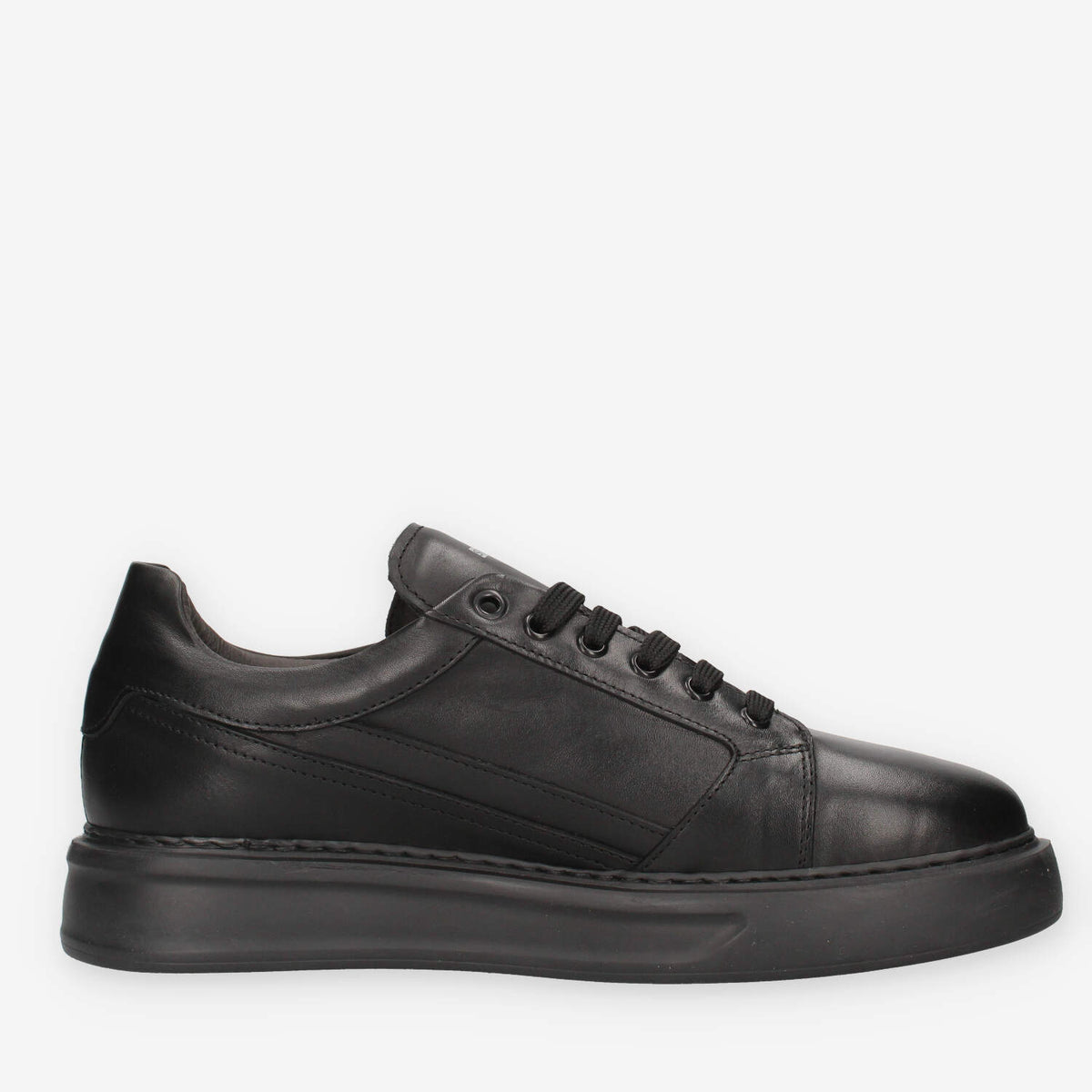 990-NAPPA-NERO Exton Sneakers nere da uomo