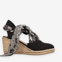 O-Joo OL61531A-062 GERI CVS Espadrillas nere da donna