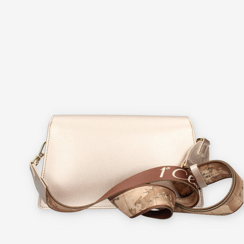 Alviero Martini Prima Classe LMLE04-8620-0411 Borsa a tracolla oro e Geo Classic