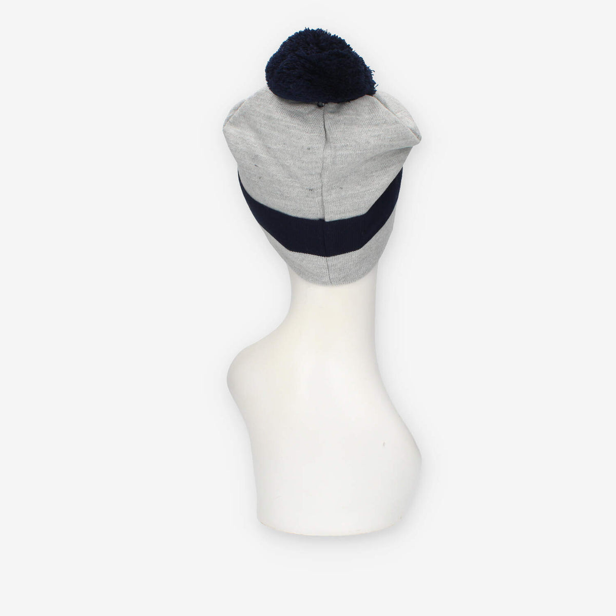 Alviero Martini Prima Classe KC038-1666-0109 Cappello blu e grigio con pon pon