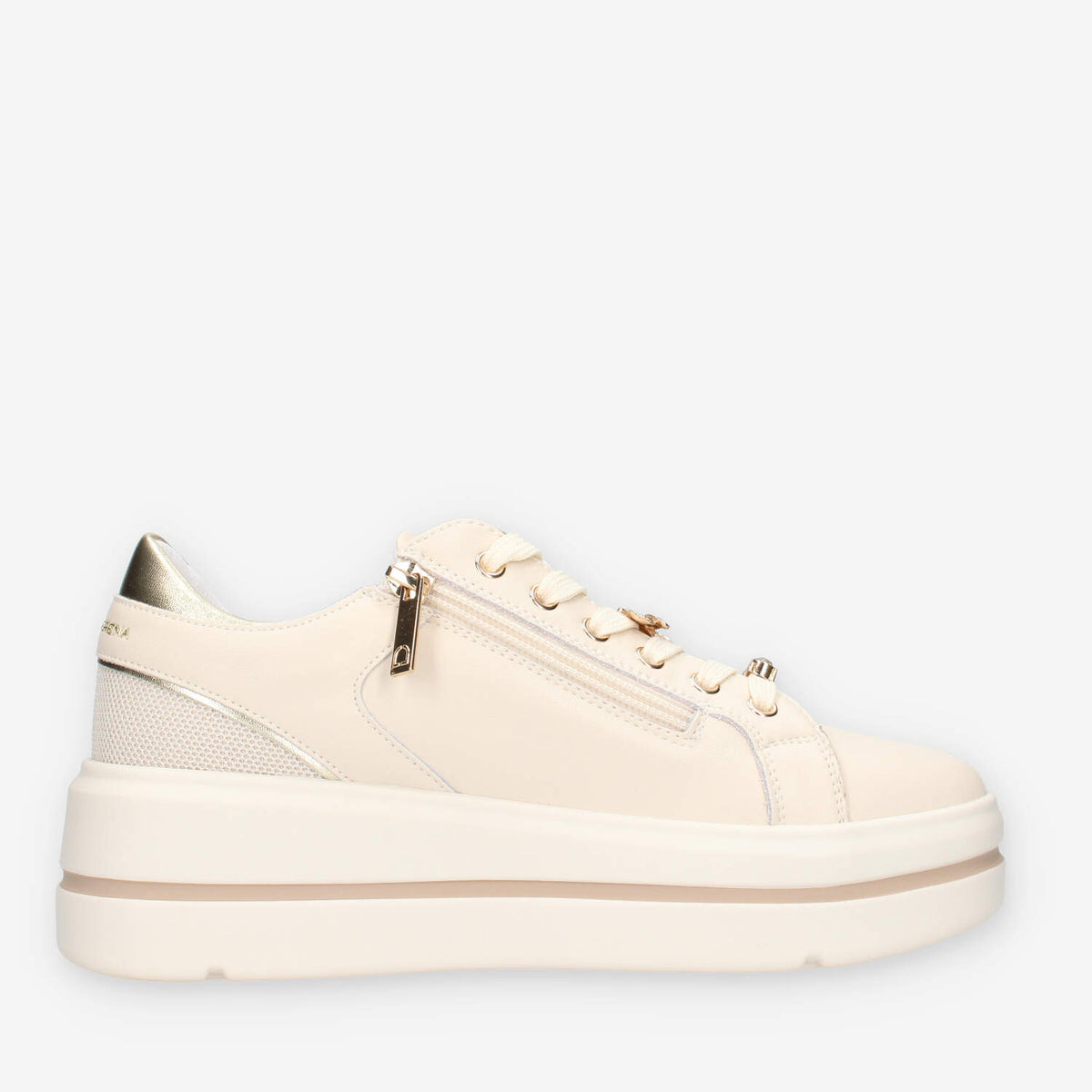 Donna Serena 185722DM-BEIGE-PLAT Sneakers beige e platino da donna