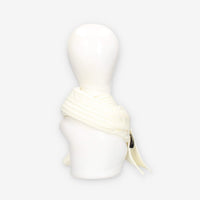 Guess AW5383-POL03-WHI KNITTED SCARF
