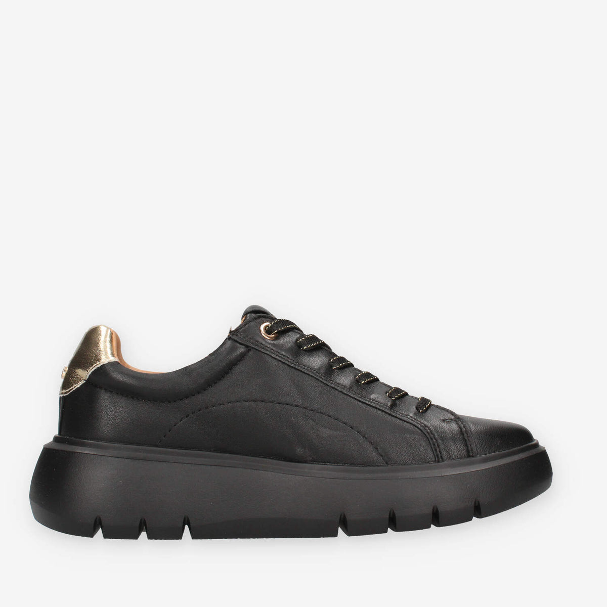 Impronte IL52563A-319 Sneakers nere e oro da donna