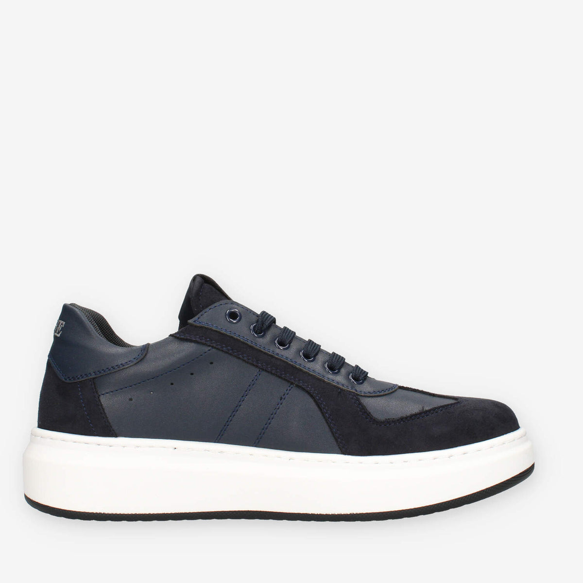 Ferre FU-193-BLU Sneakers nere e blu da uomo