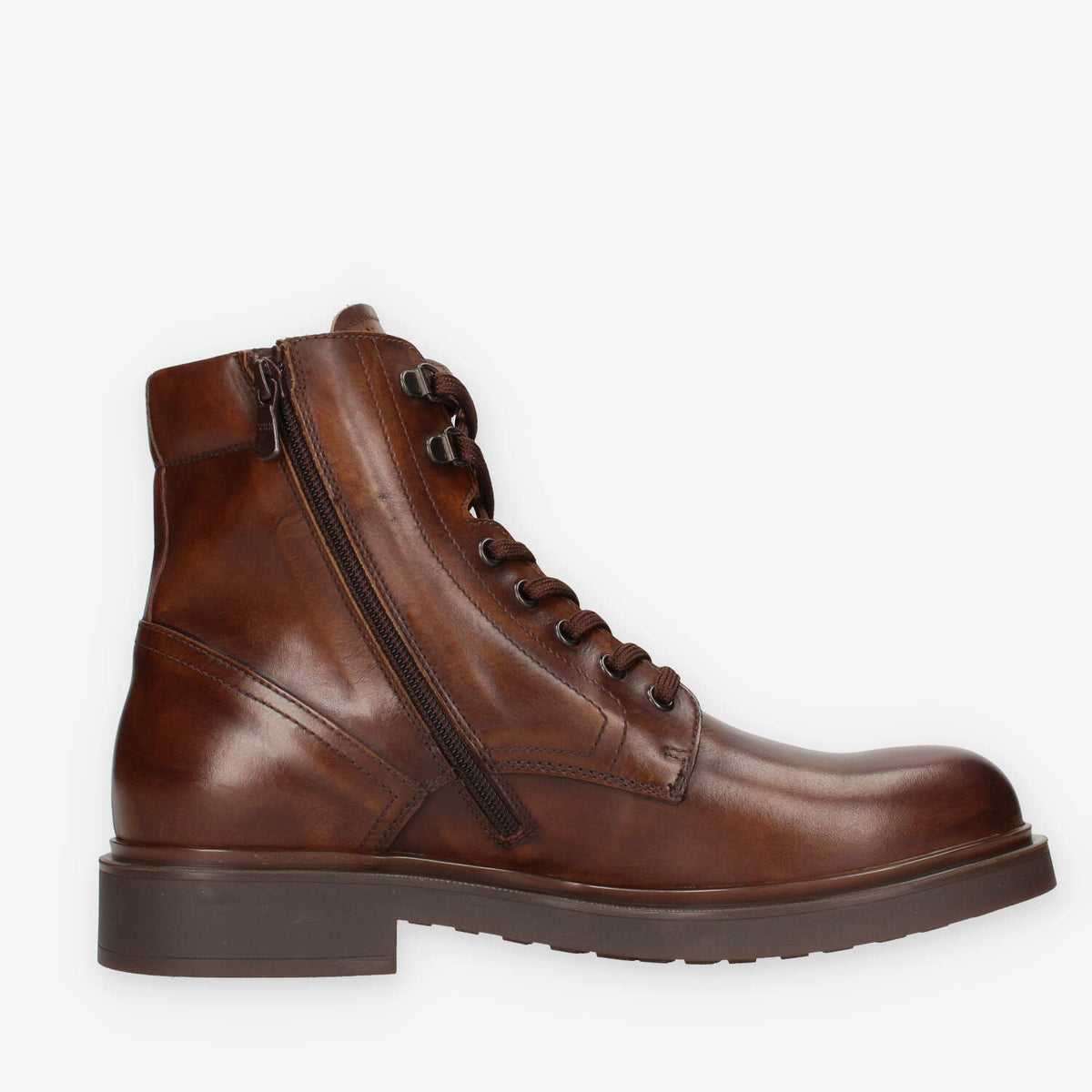 Nero Giardini I501021U-412 Anfibi marroni da uomo