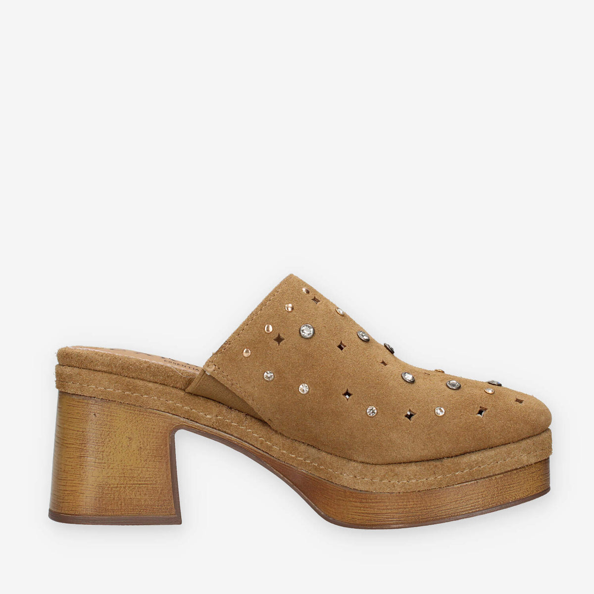 Carmela 163256-CAMEL Sabot camel da donna