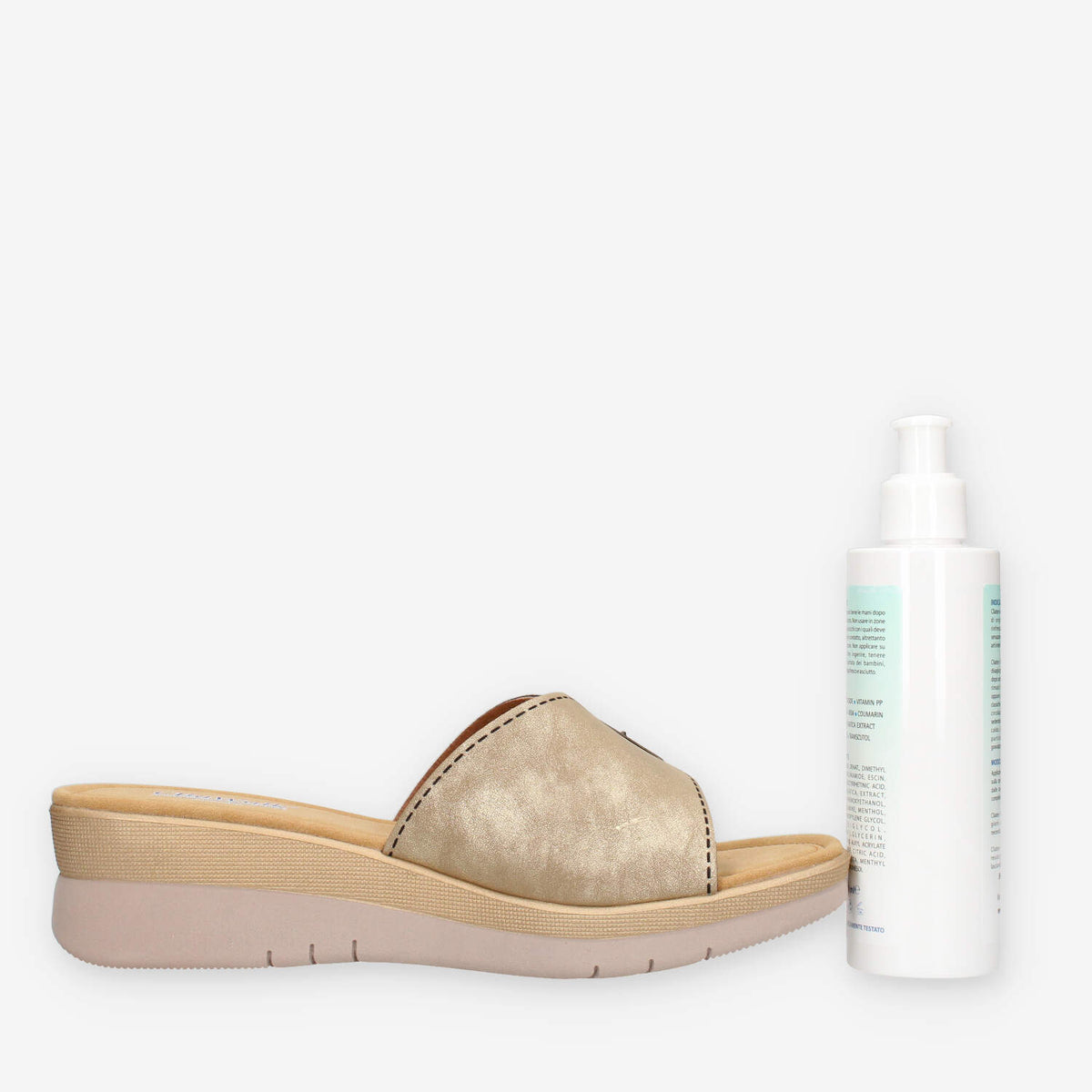 Clia Walk RERLAX19-BRONZO Ciabatte bronzo da donna