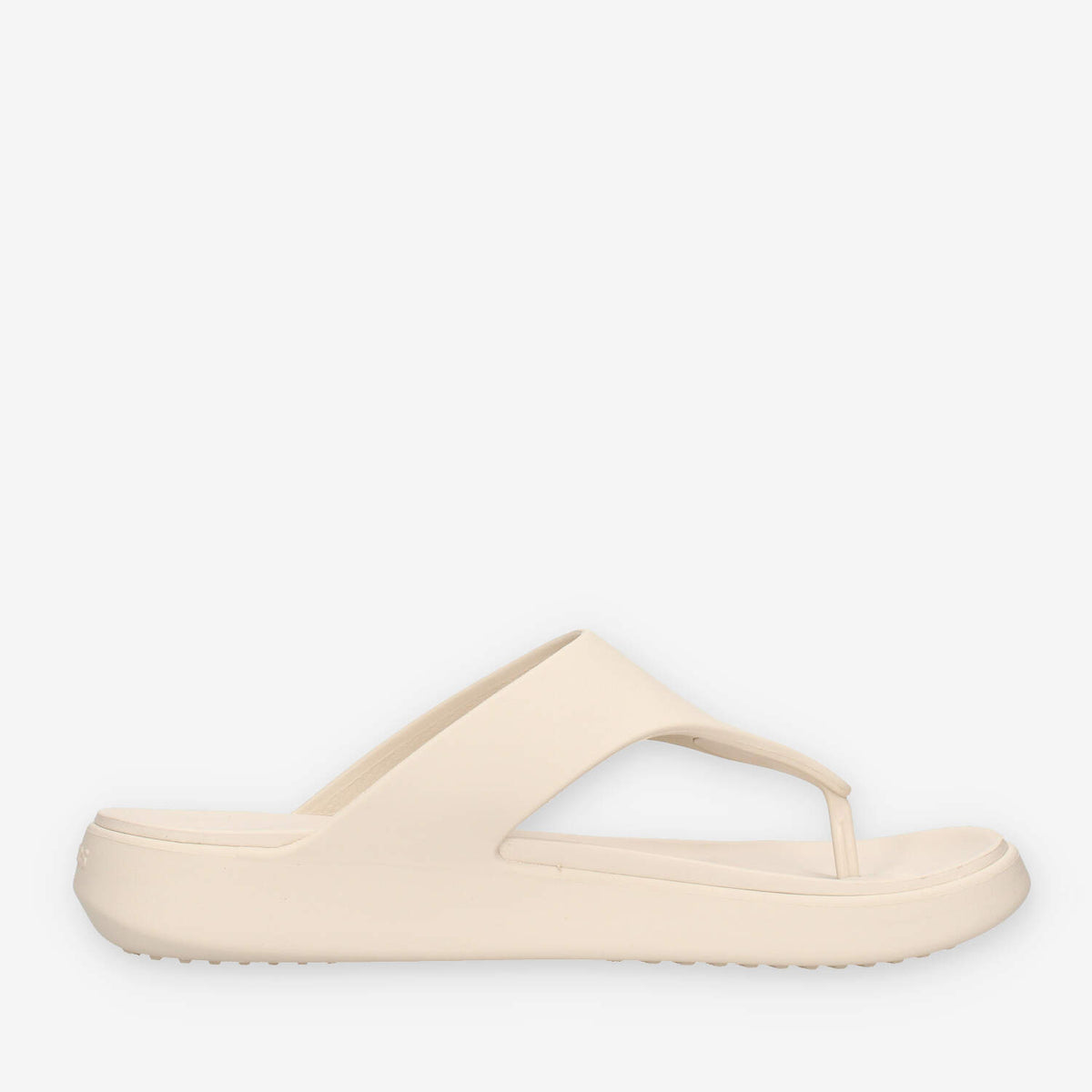 Crocs CR.212018-FRAP Getaway Triangle Flip Infradito beige da donna