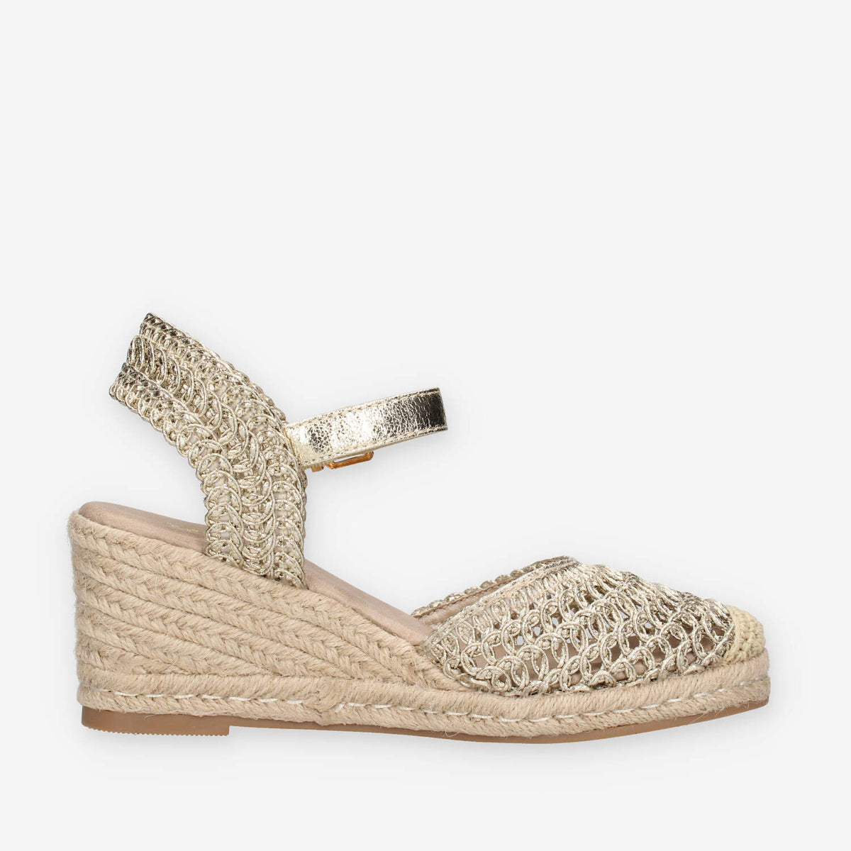 Xti Tentations 145296-ORO Espadrillas oro da donna