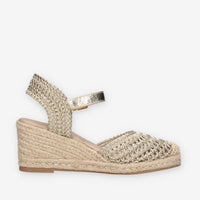 Xti Tentations 145296-ORO Espadrillas oro da donna