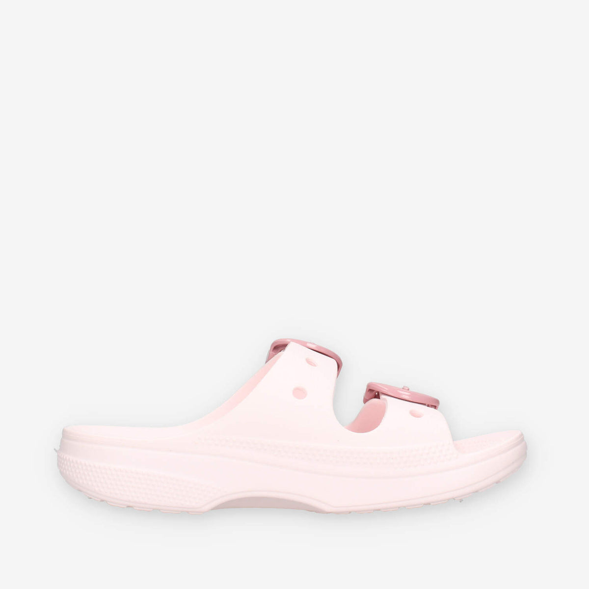 Crocs CR.212867-BBIC Saturday Enamel Buckle Sandali rosa da donna
