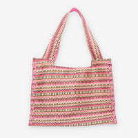 Colors of California HC.HOLLY-PINKN Borsa a spalla rosa in raffia