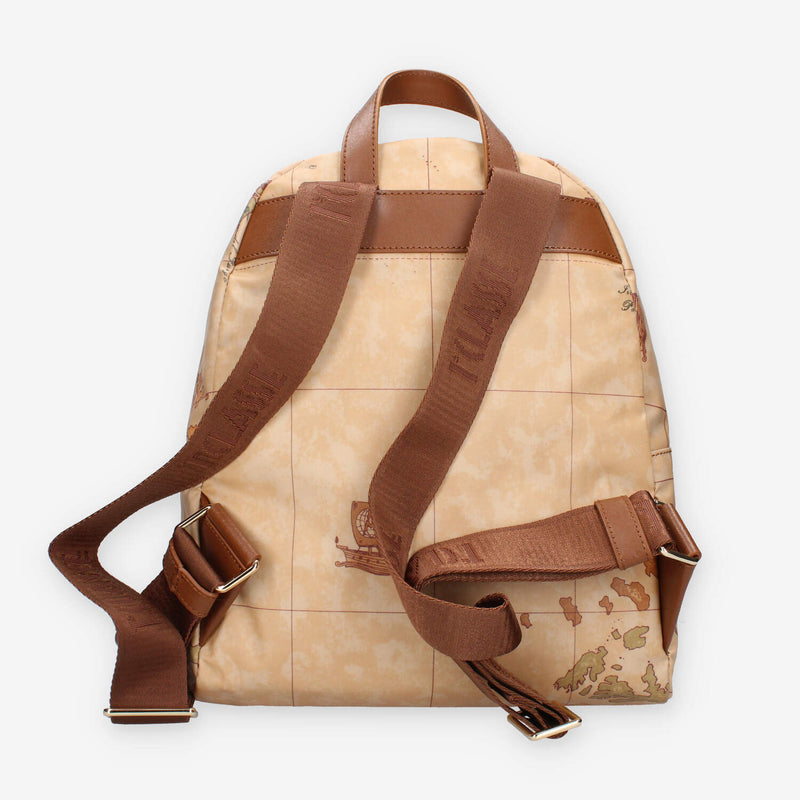 Alviero Martini Prima Classe LLD39-S578-0548 Zaino Geo Classic e castagna