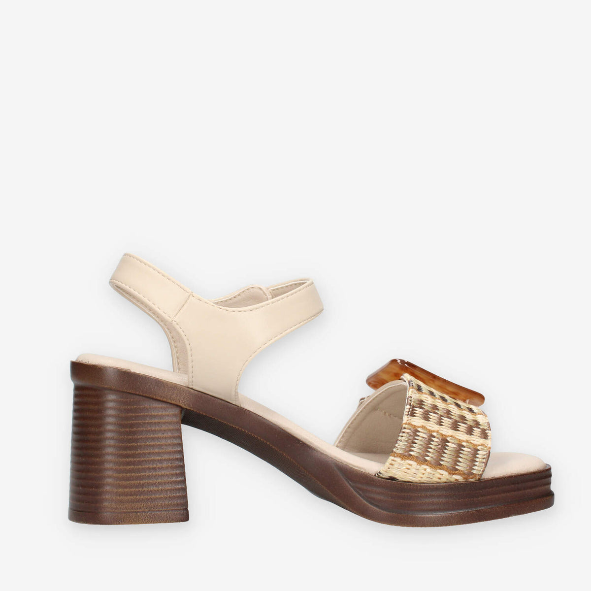 Refresh 175027-BEIGE Sandali beige da donna