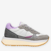 Z44213-34GRIGIO MEDIO Sun 68 Big Ally Winter Sneakers grigie da donna