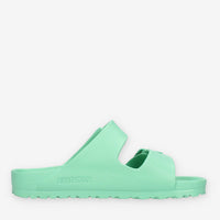 Birkenstock 1019120 Arizona Eva Sandali scalzati verdi (calzata stretta)