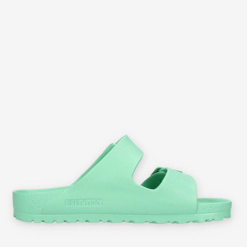 Birkenstock 1019120 Arizona Eva Sandali scalzati verdi (calzata stretta)