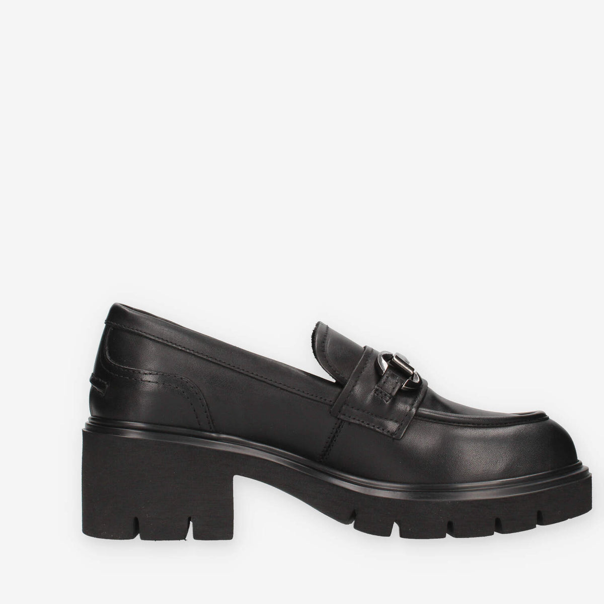 Nero Giardini I513980D-100 Mocassini neri da donna