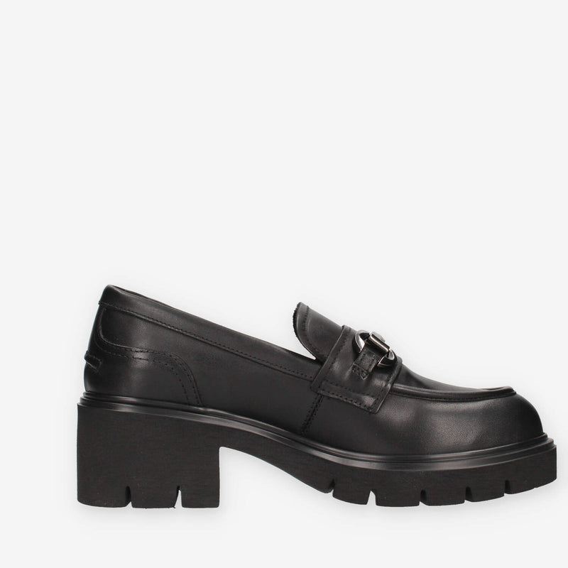 Nero Giardini I513980D-100 Mocassini neri da donna